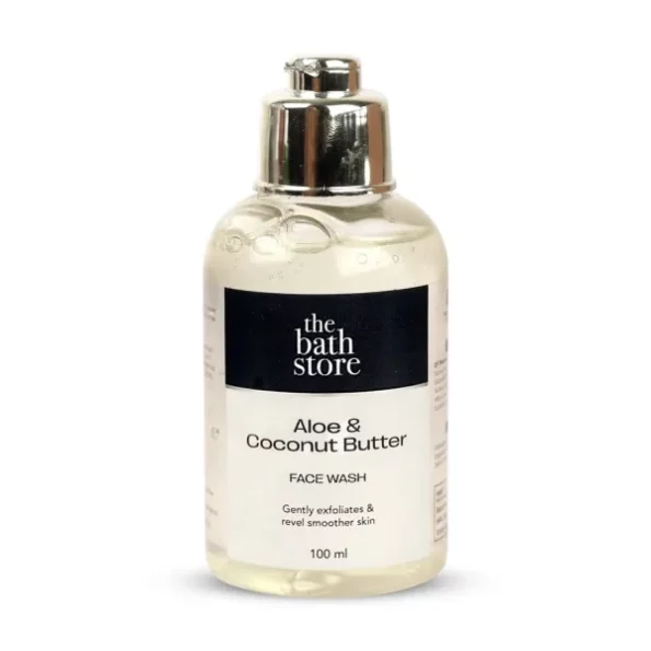 The Bath Store Aloe & Coconut Butter Face Wash - 100ml, Herbkart8t751kcEceX65L.webp, Herbkart8t751kcEceX65L