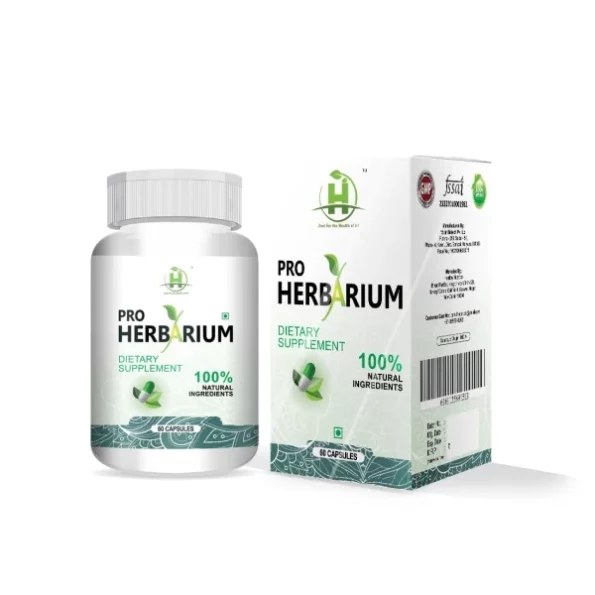 Healthy Nutrition Pro Herbarium Supplement 60 Capsules available on Herbkart