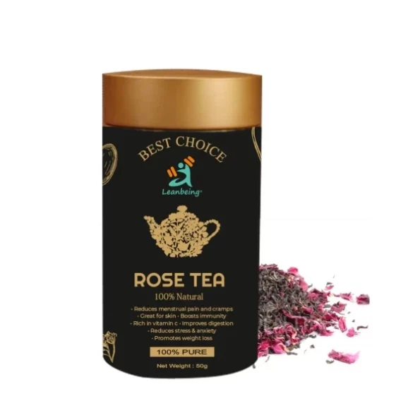 Leanbeing Rose Petals 50Gm available on Herbkart