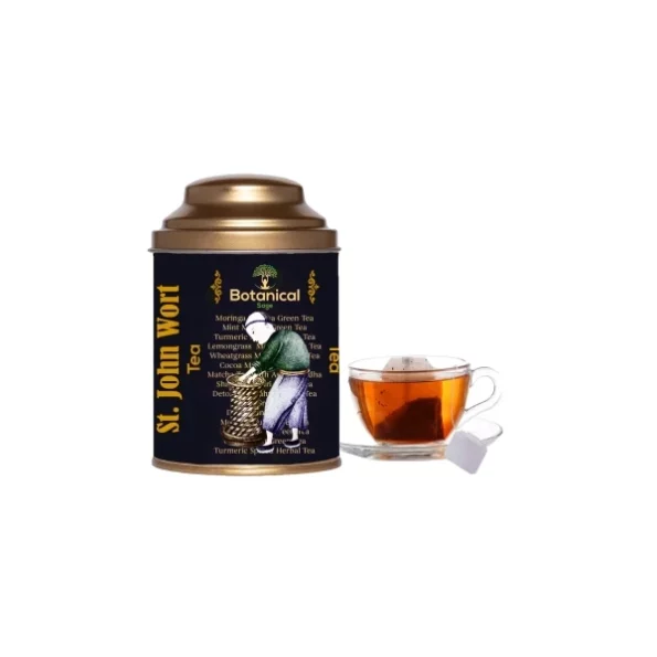 Botanical Sage St Johns Wort Tea 30 Pyramid Tea Bags available on Herbkart