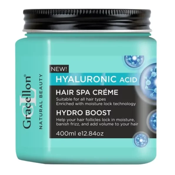 Gracellon Hyaluronic Acid Hair Spa Creme Enriched With Moisture Lock Technology For Hydro Boost available on Herbkart