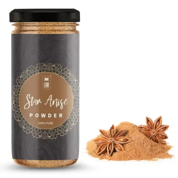 looms & weaves - Star Anise Powder - 100 gm available on Herbkart