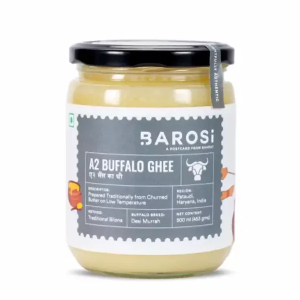 Barosi Premium Buffalo Ghee 500 Ml available on Herbkart