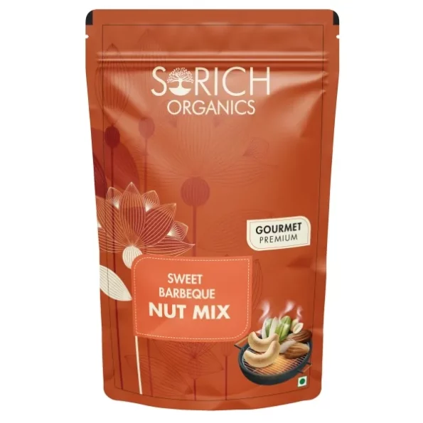 Sorich Organics Sweet Barbeque Nut Mix 200gm available on Herbkart