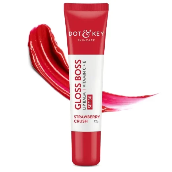 Dot & Key Strawberry Lip Balm (12gm) available on Herbkart