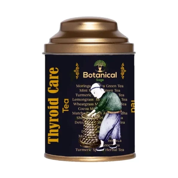 Botanical Sage Thyroid Care Tea 100g available on Herbkart