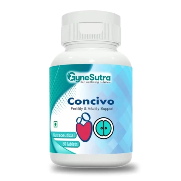 GYNESUTRA Concivo Women fertility supplement 60 Veg Tablets available on Herbkart