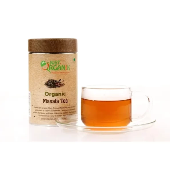 Just Organik - Organic Masala Tea - 75g, Herbkart8t7613o-eDGqeL.webp, Herbkart8t7613o eDGqeL