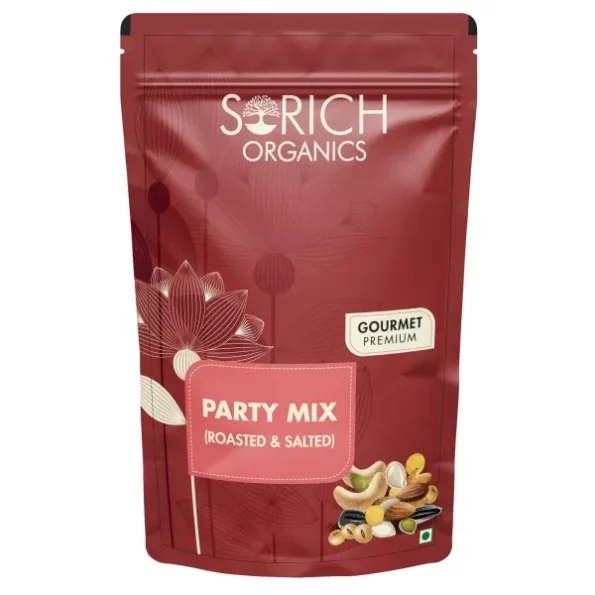 Sorich Organics Roasted & Salted Party Mix Snacks 200gm available on Herbkart