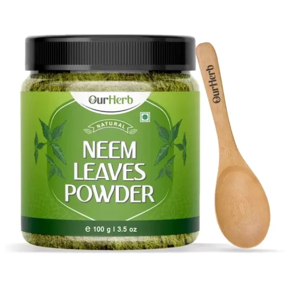 OurHerbÂ® Pure Neem Leaves Powder - 100g available on Herbkart