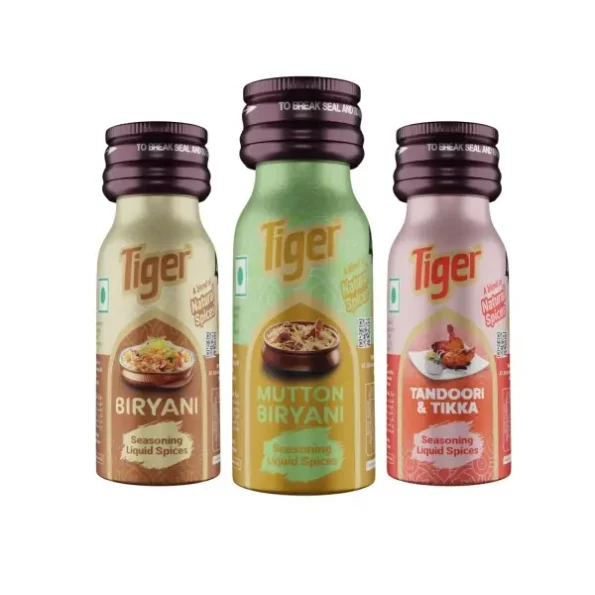 Tiger Mutton Biryani, Tiger Biryani, Tiger Tandoori Tikka Essence Seasoning Liquid Spices - 18 * 3-54 ML, Herbkart8t771yq4DzLc8L.webp, Herbkart8t771yq4DzLc8L