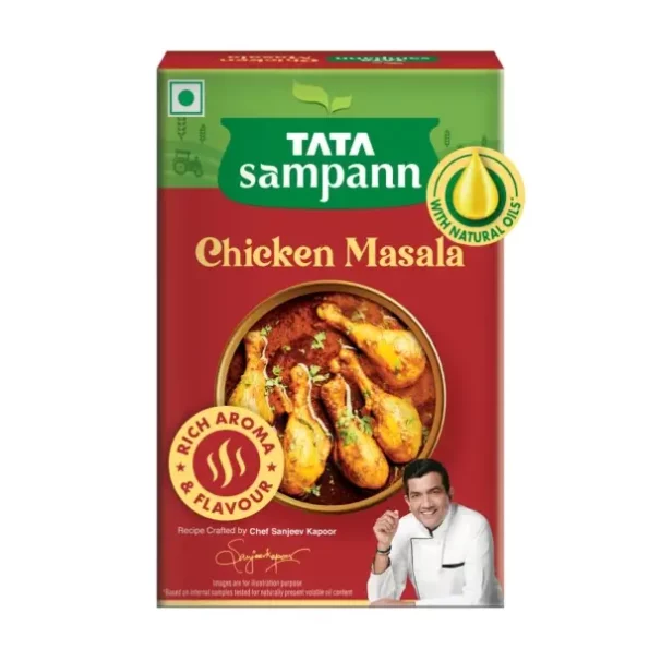 Tata Sampann Chicken Masala with Natural Oils, 100g, Herbkart8t761cJNlRz85L.webp, Herbkart8t761cJNlRz85L