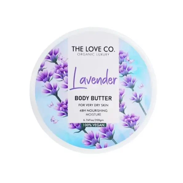 THE LOVE CO. Lavender Body Butter - 200gm available on Herbkart