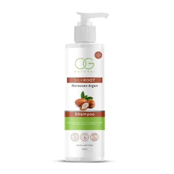 OG Beauty Natural Moroccan Argan Shampoo 250ml available on Herbkart