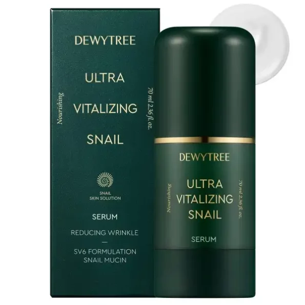 DEWYTREE Ultra Vitalizing Snail Serum 70ml available on Herbkart