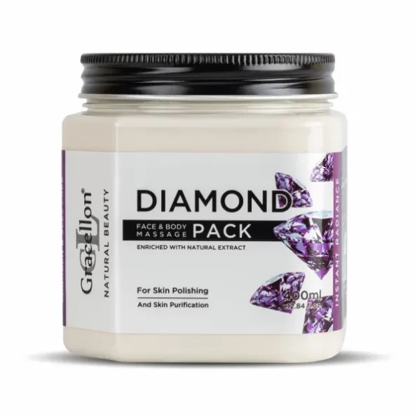 Gracellon Diamond Face & Body Massage Pack available on Herbkart