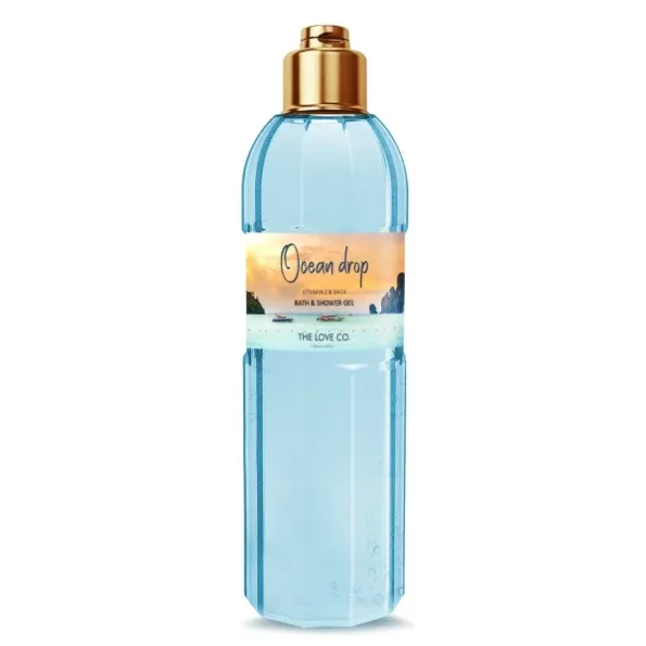 THE LOVE CO. Refreshing Ocean Drop Gel Body Wash - 250Ml available on Herbkart