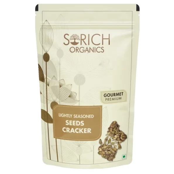 Sorich Organics Lightly Seasoned Seeds Cracker 200gm, Herbkart8t771bsy3fTOPL.webp, Herbkart8t771bsy3fTOPL