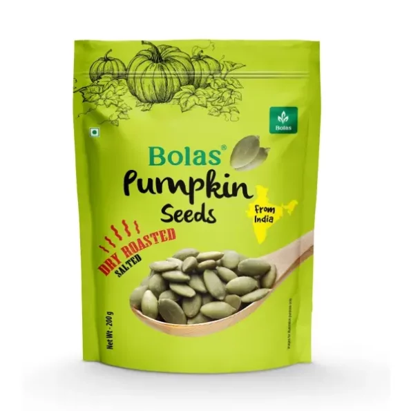 Bolas Salted and Roasted Pumpkin Seeds 200g, Herbkart8t781fLAtmyBWL.webp, Herbkart8t781fLAtmyBWL