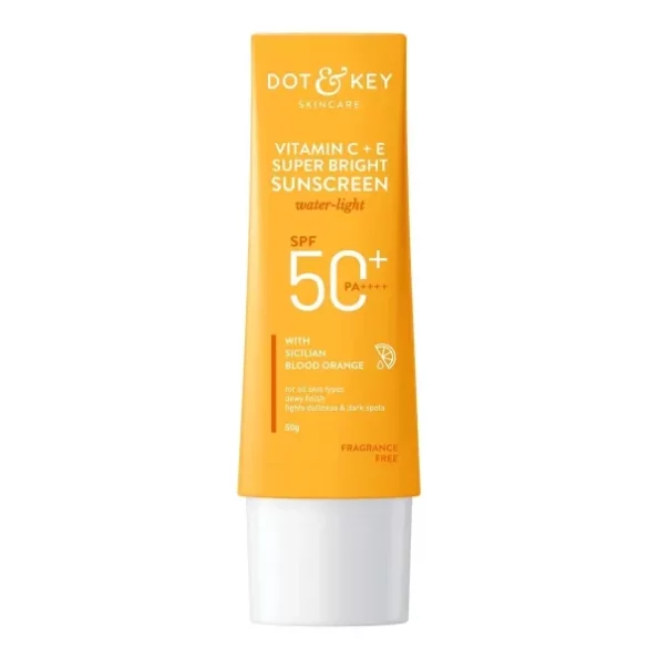 Dot & Key Vitamin C + E Super Bright Sunscreen Spf 50, 50G available on Herbkart