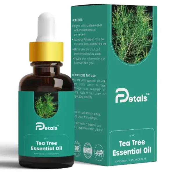 DPetals Tea Tree Essential Oil, 15ml available on Herbkart