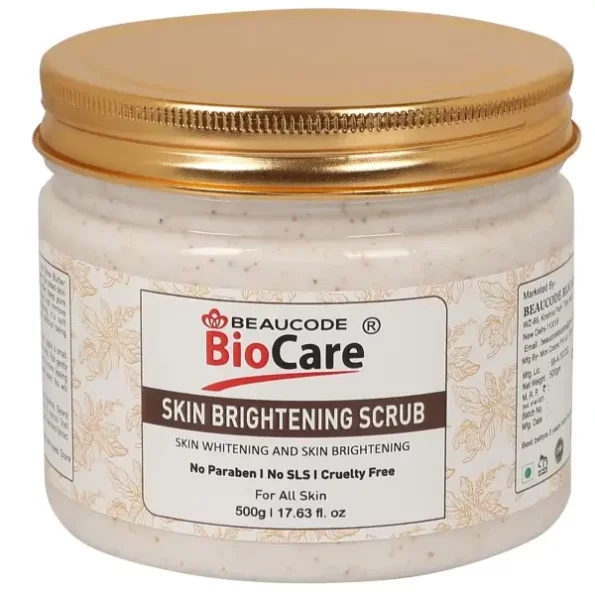 Beaucode Biocare Skin Glow Skin Brightening Face and Body Scrub - 500g, Herbkart8t7716ynbuVC5S.webp, Herbkart8t7716ynbuVC5S