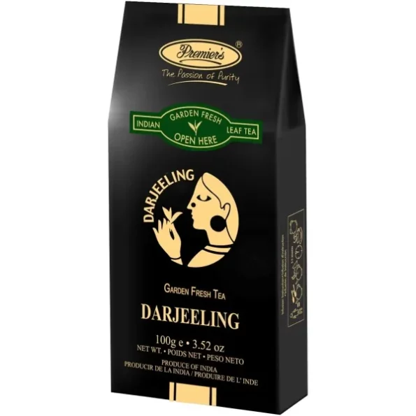 Premiers Darjeeling Tea, Premium Black Tea, Pure and Authentic Single Origin Tea, Loose Leaf Tea, 100 Gms available on Herbkart