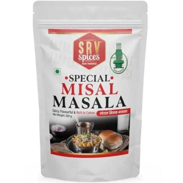 SRV Spices Special Misal Masala (250 Gm) available on Herbkart