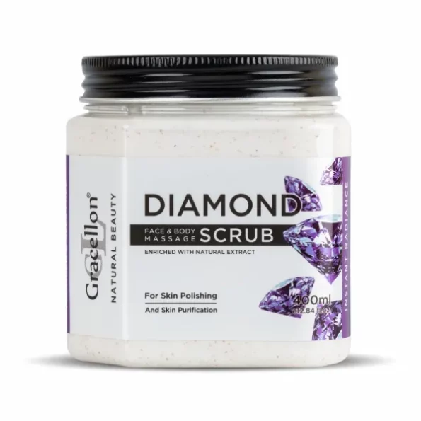 Gracellon Diamond Face & Body Massage Scrub available on Herbkart