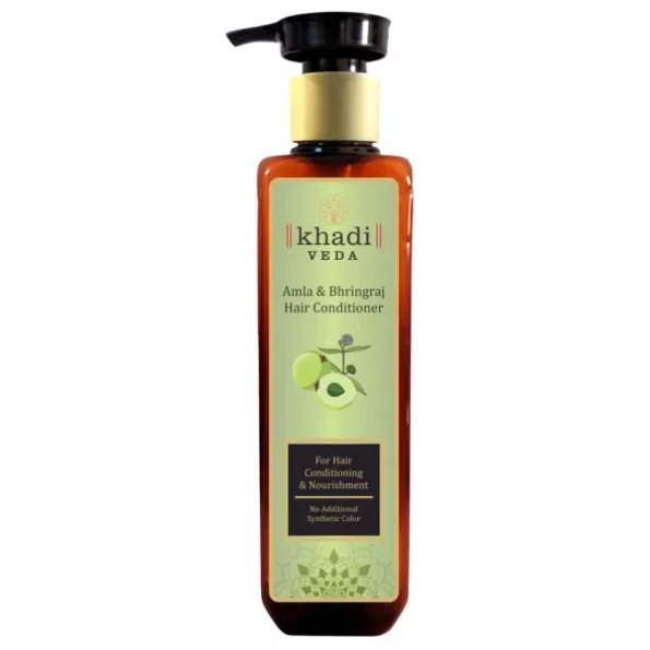 Khadi Veda Herbal Amla Bhringraj Hair Conditioner - 200 ml available on Herbkart