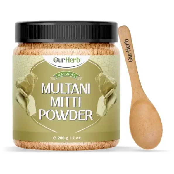 OurHerb Multani Mitti (Fullerâ€™s Earth) Powder - 200g, Herbkart8t781S-c8uZc9L.webp, Herbkart8t781S c8uZc9L