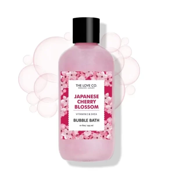 THE LOVE CO. Luxury Japanese Cherry Blossom Bubble Bath - 295ml, Herbkart8t761tvFbWfmWL.webp, Herbkart8t761tvFbWfmWL