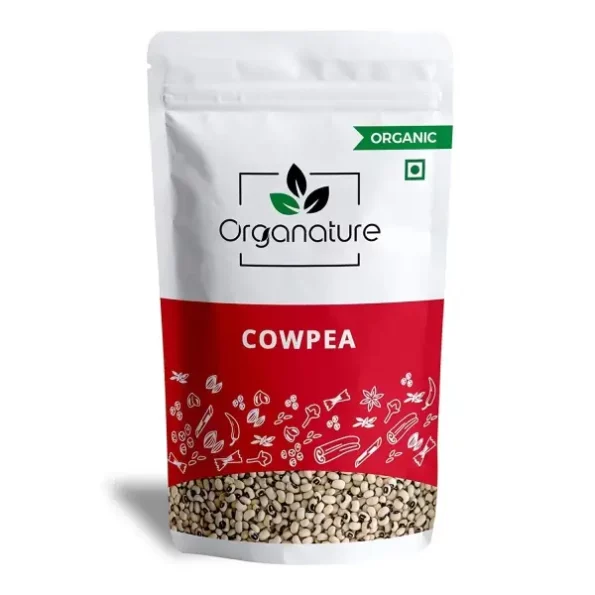 Organature Organic Cowpea Beans (white) (350 Grams) available on Herbkart