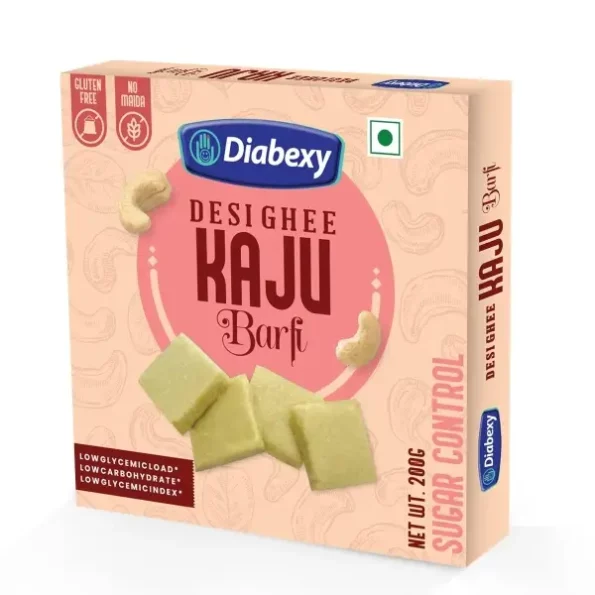 Diabexy Desi Ghee Sugar Free Kaju Barfi Gift Pack for Diabetics- 200g, Herbkart8t7611nUyJgvEL.webp, Herbkart8t7611nUyJgvEL