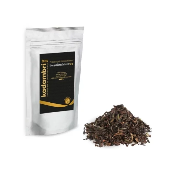 Kadambri Teas Premium Darjeeling Black Tea (100 grams, 50 Cups) available on Herbkart