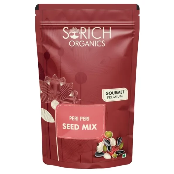 Sorich Organics Peri Peri Seed Mix 200gm available on Herbkart