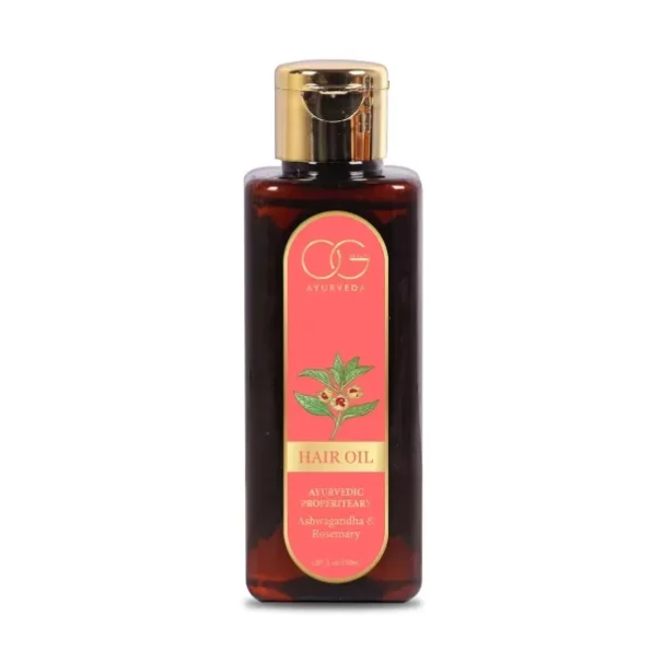 OG Beauty Ayurveda Ayurvedic Proprietary Hair Oil 150 ML, Herbkart8t761xMDkBXB9L.webp,