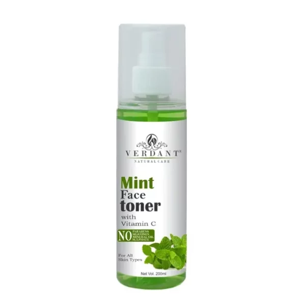 Verdant Mint & Vitamin C Toner for Glowing Skin 200 ml available on Herbkart