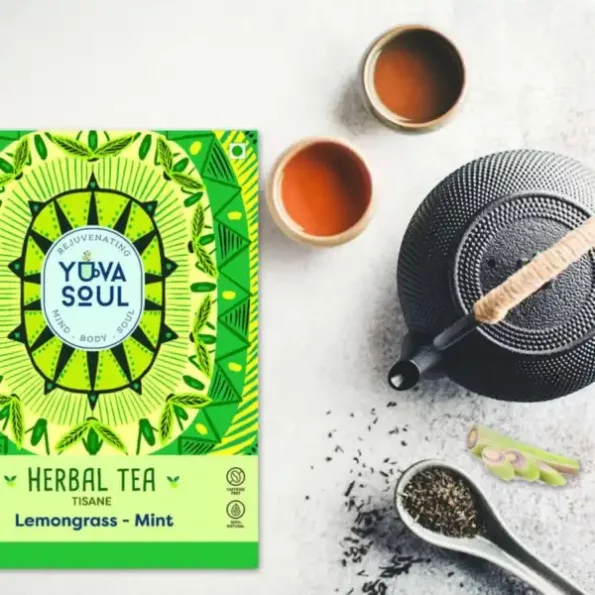 YUVA SOUL Lemongrass Tea - 75 Gm available on Herbkart