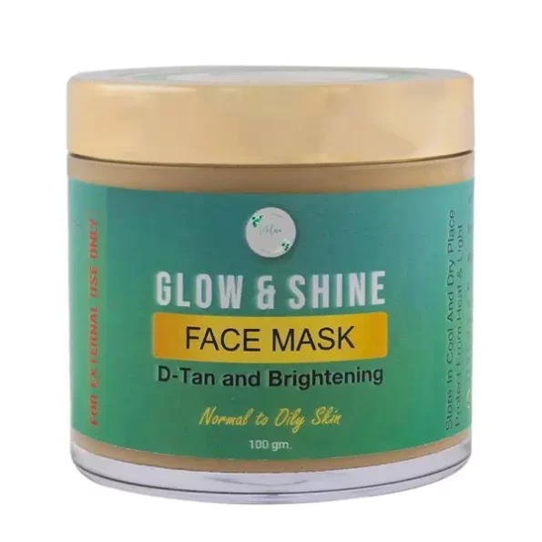 Muloha Glow And Shine Face Mask (100gm) available on Herbkart