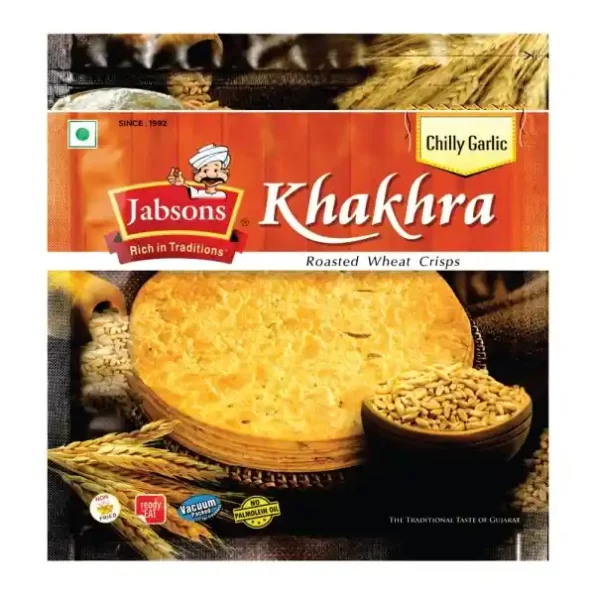 Jabsons Roasted Chilly Garlic Khakhra 180 gm, Herbkart8t7714DAhqe3yL.webp, Herbkart8t7714DAhqe3yL