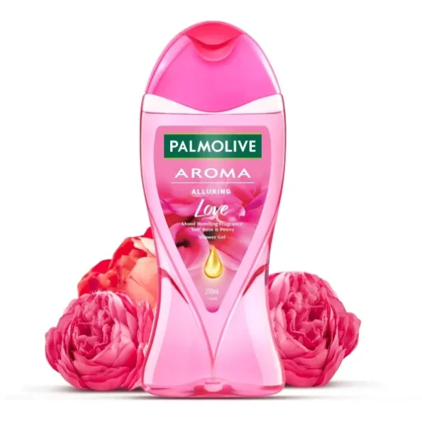 Palmolive Soft Rose&Peony Aroma Alluring Love Body Wash 250Ml available on Herbkart