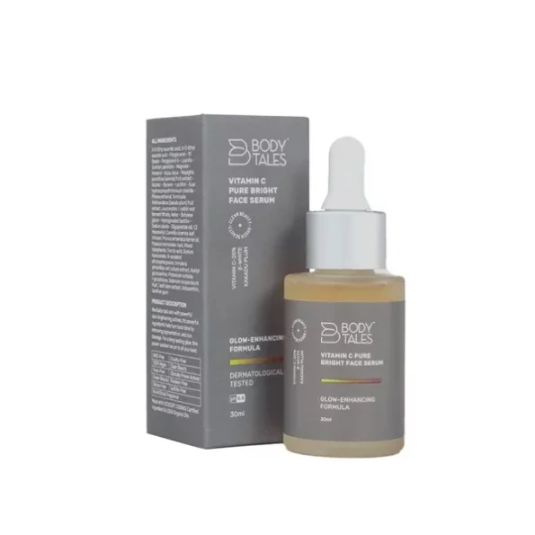 Bodytales 20% Vitamin C Skin Brightening Face Serum 30ml available on Herbkart