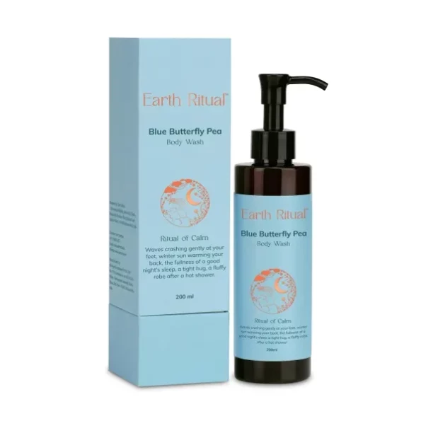 Earth Ritual Blue Butterfly Pea Body Wash 200ml available on Herbkart