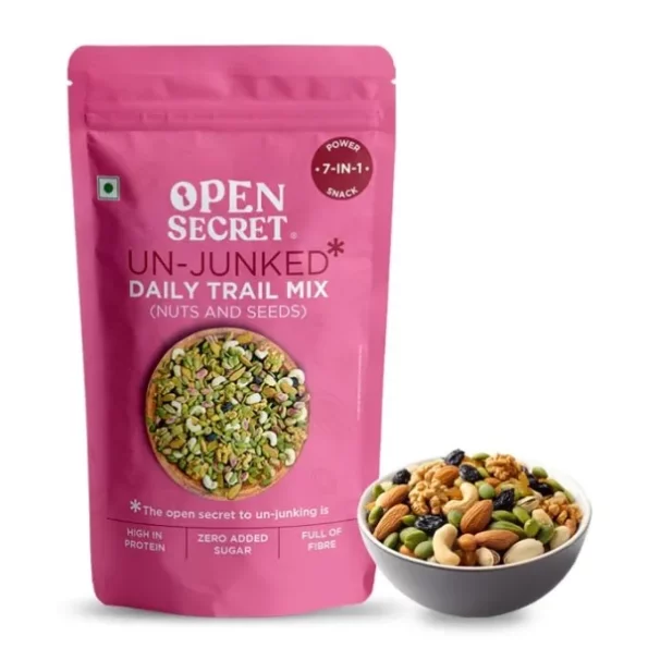 Open Secret Trail Mix 500gm available on Herbkart