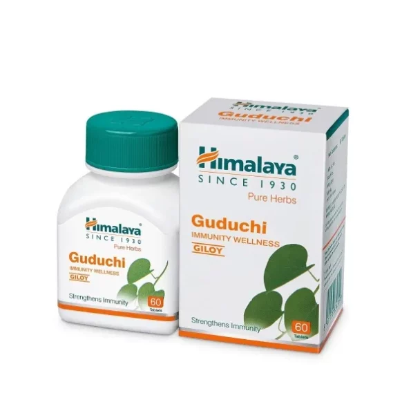 Himalaya Pure Herbs Guduchi, Giloy, 60 Count available on Herbkart