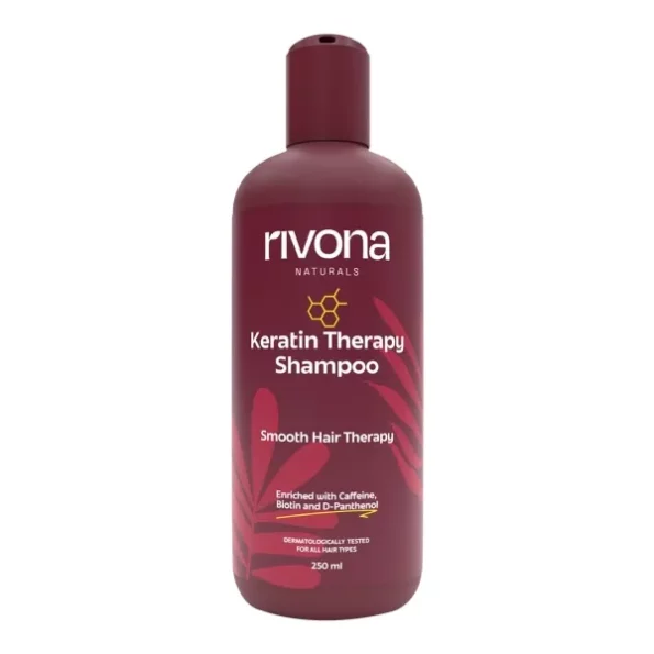 Rivona Naturals Keratin Therapy Shampoo, 250 ml available on Herbkart