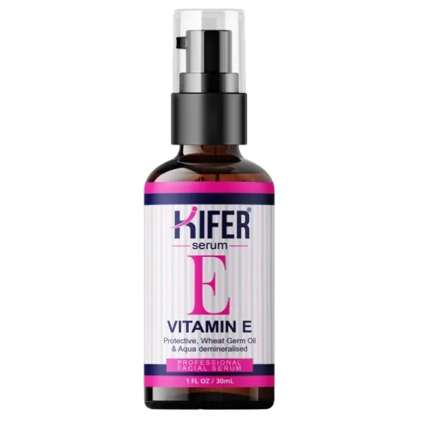 Kifer Vitamin E Serum Dace Protective, Wheat Germ Oil & Aqua Demineralised -30ml available on Herbkart