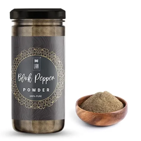 looms & weaves - Malabar Black Pepper Powder - 250 gm available on Herbkart