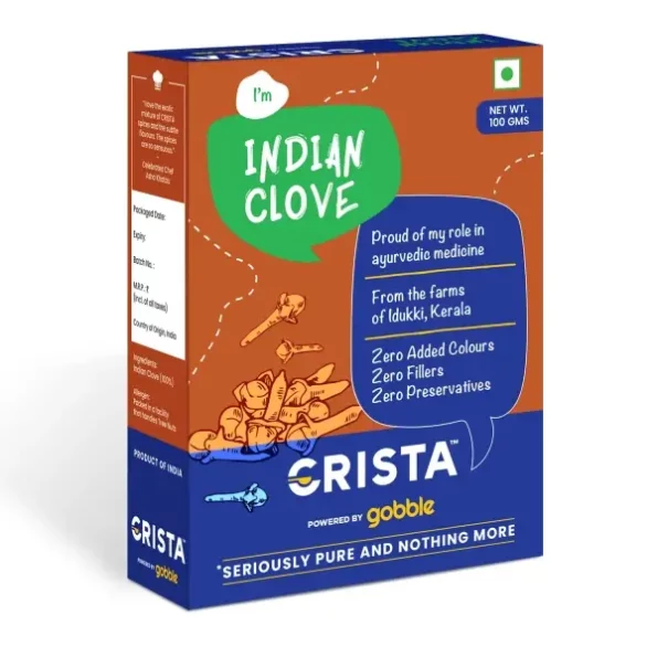 CRISTA Indian Clove, Dried Whole Laung 100 gms available on Herbkart